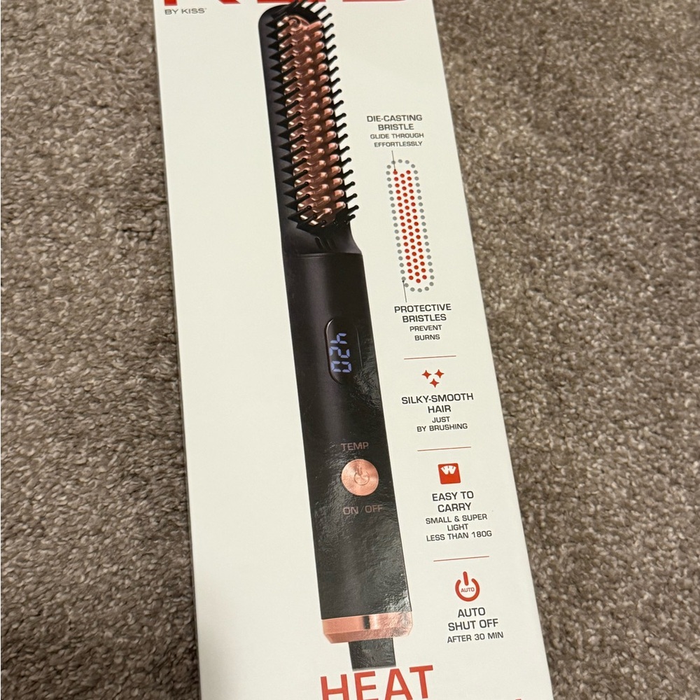 Red heat  real brush
